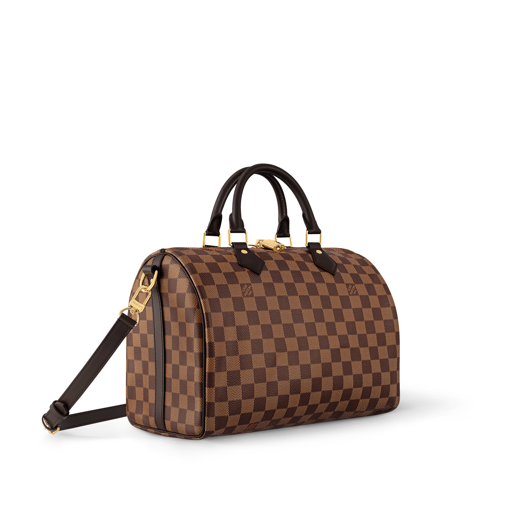 【希少】 LOUIS VUITTON Damier Ebene Speedy Bandouliere 30 LOUIS VUITTON Speedy 30 Bandouliere Damier Ebene Satchel Bag